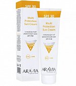 Купить aravia professional (аравиа) крем для лица солнцезащитный увлажняющий multi protection, 100 мл spf30 в Балахне