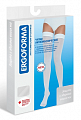 Чулки Эргоформа антиэмболические 1 класс компрессии размер 4 белый арт EU 257