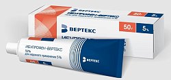 Купить ибупрофен-вертекс, гель для наружного применения 5%, 50г в Балахне