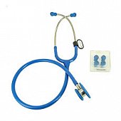 Купить стетоскоп amrus (амрус) 04-ам410 premium медицинский двухсторонний терапевтический, синий в Балахне