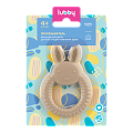 Купить lubby (лабби) прорезыватель зайка на круге с 4 месяцев, 32070 в Балахне