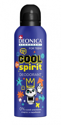 Купить deonica for teens (деоника) дезодорант cool spirit, аэрозоль 125мл в Балахне