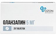 Купить оланзапин, таблетки диспергируемые в полости рта 5 мг, 28 шт в Балахне