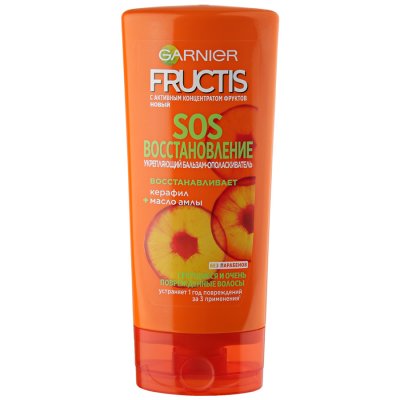 Купить garnier fructis (гарньер фруктис) бальзам для волос sos-восстановление, 200мл в Балахне
