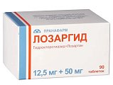 Купить лозаргид, таблетки, покрытые пленочной оболочкой 12,5мг+50мг, 90 шт в Балахне