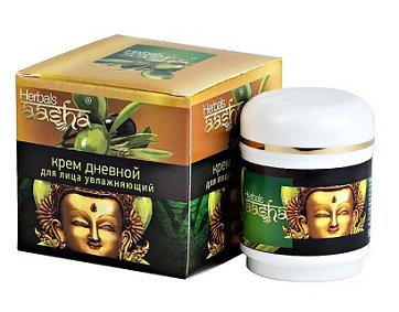 Aasha Herbals (Ааша Хербалс) Крем для лица дневной увлажняющий, 50мл