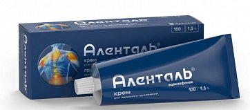 Аленталь, крем для наружного применения 1,5%, 100г