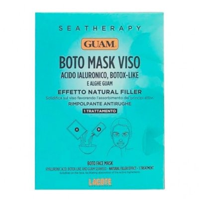 Купить гуам (guam seatherapy) маска для лица с гиалуроновой кислотой и водорослями, 3 шт в Балахне