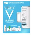 Купить vichy mineral 89 (виши) набор набор mineral 89 интенсивное увлажнение и укрепление кожи: гель-сыворотка 50 мл + мицеллярная вода 100 мл + гель очищающий 15 мл + крем для всех типов кожи 15 мл + солнцезащитный флюид spf 50+ 3 мл  в Балахне