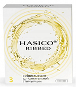 Купить hasico (хасико) презервативы ребристые 3шт в Балахне