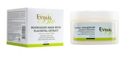 Купить эвиналь (evinal) маска-бальзам для всех типов волос с плацентой, 250м в Балахне