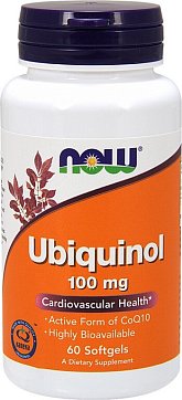 Now Foods (Нау Фудс) Убихинон 100мг, капсулы 60 шт БАД