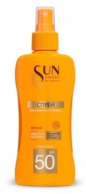 Купить krassa (красса) sun expert спрей для защиты от солнца spf50, 180мл в Балахне