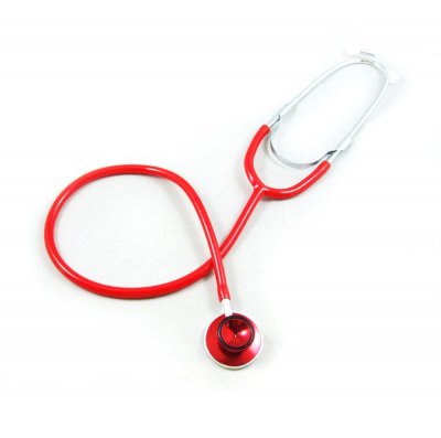Купить стетоскоп amrus (амрус) 04-ам300 медицинский односторонний, красный в Балахне