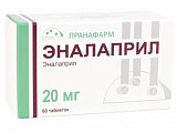 Купить эналаприл, таблетки 20мг, 60 шт в Балахне