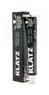 Купить klatz (клатц) зубная паста для мужчин супер-мята, 75мл в Балахне