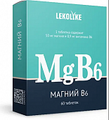 Купить lekolike (леколайк) магний b6, таблетки 60шт бад в Балахне
