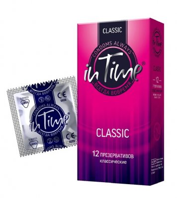 Купить in time (ин тайм) презервативы классические 12шт в Балахне