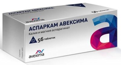 Купить аспаркам-авексима, таблетки 175мг+175 мг, 56 шт в Балахне