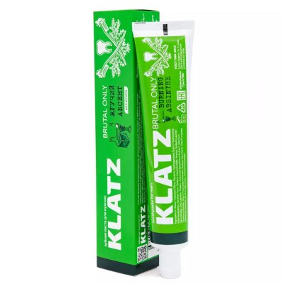 Купить klatz (клатц) зубная паста для мужчин жгучий абсент, 75мл в Балахне