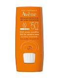 Авен (Avenе Suncare) стик для лица и тела солнцезащитный для чувствительных зон 8 мл SPF50+