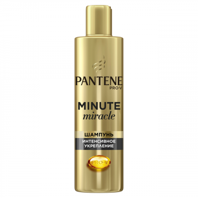 Купить pantene pro-v (пантин) шампунь minute miracle мицелярный интенсивное укрепление волос, 270 мл в Балахне