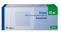 Купить аторис, таблетки, покрытые пленочной оболочкой 40мг, 30 шт в Балахне