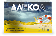 Купить алекол порошок, стик 1,5г, 10 шт бад в Балахне