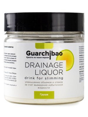 Купить гуарчибао (guarchibao) дренаж улучшенная формула напиток со вкусом груши, порошок 75г бад в Балахне