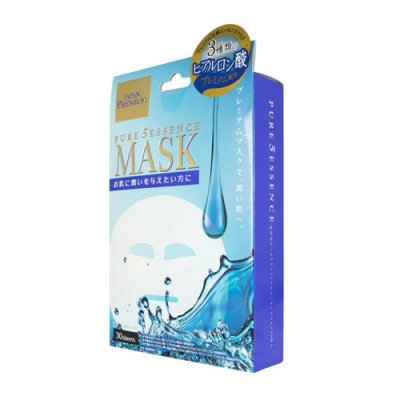 Купить japan gals (джапан галс) премиум маска для лица 3 вида гиалуроновая кислоты, 30 шт в Балахне