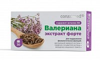 Купить валериана экстракт+в6 форте консумед (consumed), таблетки 600мг, 30шт бад в Балахне