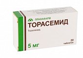 Купить торасемид, таблетки 5мг, 20 шт в Балахне