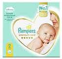 Купить pampers premium care (памперс) подгузники 2 мини 4-8кг, 102 шт в Балахне