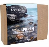Купить ecolatier (эколейтер) набор подарочный мужской extra fresh: гель для душа 150мл+шампунь 150мл в Балахне