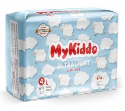 Купить mykiddo elite kids (майкиддо) трусики-подгузники детские 9-14 кг размер l 36 шт. в Балахне