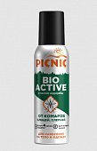 Купить пикник (picnic) bio activ аэрозоль от комаров, клещей и слепней, 125мл  в Балахне