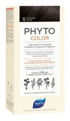 Купить фитосолба фитоколор (phytosolba phyto color) краска для волос оттенок 5 светлый шатен 50/50/12мл в Балахне