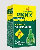 Купить picnic (пикник) family жидкость от комаров 45 ночей в Балахне