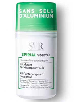 Купить svr spirial roll-on (свр) дезодорант-антиперспирант растительный, 50мл в Балахне