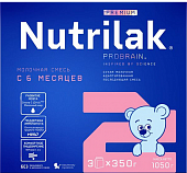 Купить нутрилак премиум 2 (nutrilak premium 2) молочная смесь адаптированная с 6 месяцев, 1050г в Балахне
