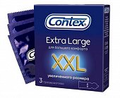Купить contex (контекс) презервативы extra large увеличенного размера 3шт в Балахне