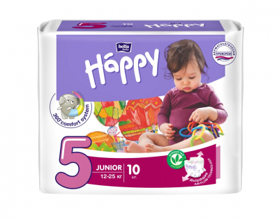 Купить bella baby happy (белла) подгузники 5 джуниор 12-25кг 10 шт в Балахне
