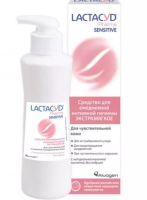 Купить lactacyd pharma (лактацид фарма) средство интимной гигены для чувствительной кожи сенситив 250 мл в Балахне