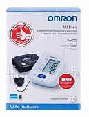 Купить тонометр автоматический omron (омрон) м2 basic, с адаптером, манжета 22-42см (hem 7121-alru) в Балахне
