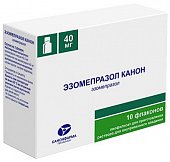 Купить эзомепразол канон лиофилизат для приготовления раствора для внутривенного введения, 40 мг, флаконы 10шт в Балахне