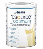 Купить resource optimum (ресурс), смесь для диетического профилактического питания детей старше 7 лет и взрослых, банка 400г в Балахне
