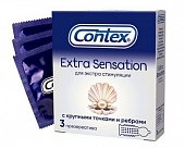 Купить contex (контекс) презервативы extra sensation 3шт в Балахне